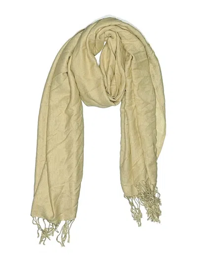Pre-owned Unbranded Scarf In Tan