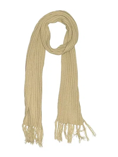 Pre-owned Unbranded Scarf In Tan