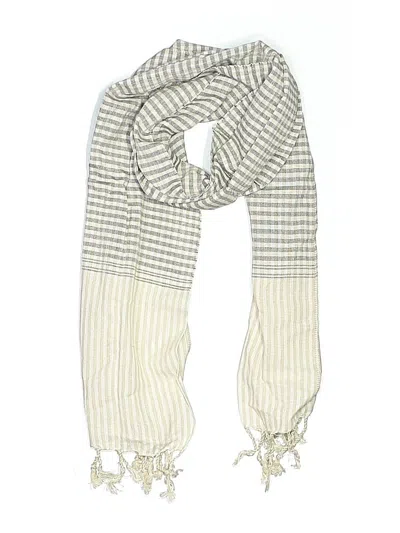 Pre-owned Unbranded Scarf In Tan