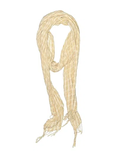 Pre-owned Unbranded Scarf In Tan