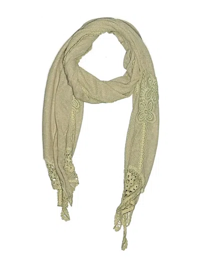 Pre-owned Unbranded Scarf In Tan