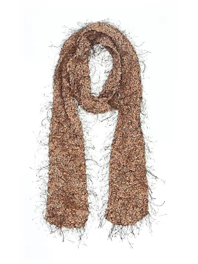 Pre-owned Unbranded Scarf In Tan