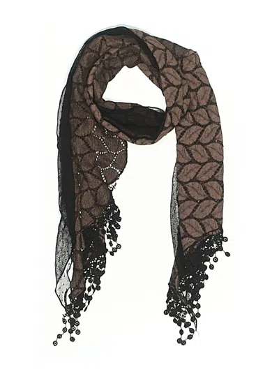 Pre-owned Unbranded Scarf In Tan