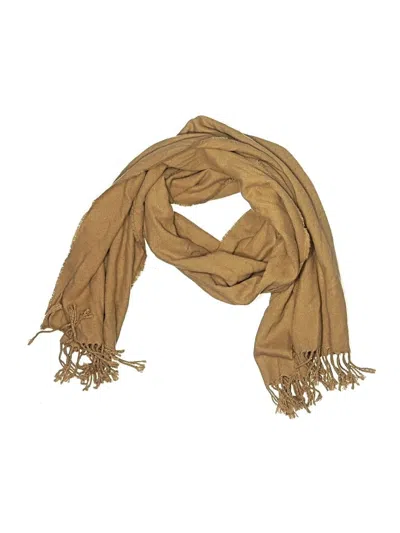 Pre-owned Unbranded Scarf In Tan