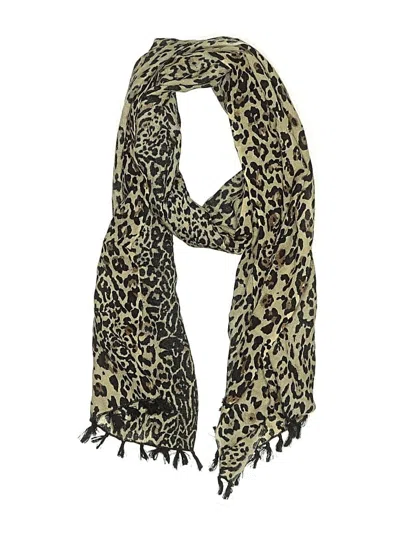 Pre-owned Unbranded Scarf In Tan