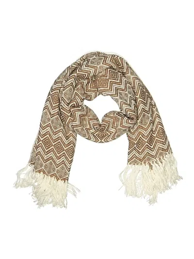Pre-owned Unbranded Scarf In Tan