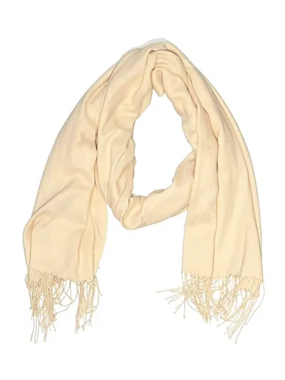 Pre-owned Unbranded Scarf In Tan