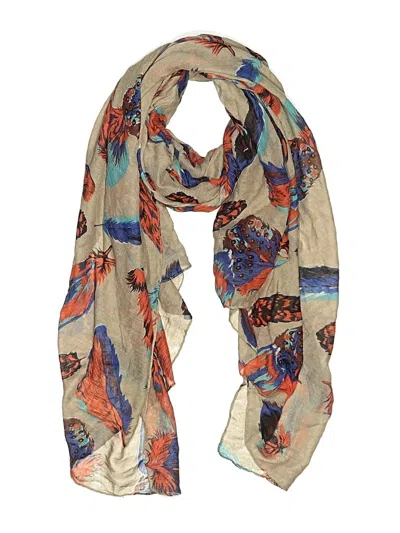 Pre-owned Unbranded Scarf In Tan
