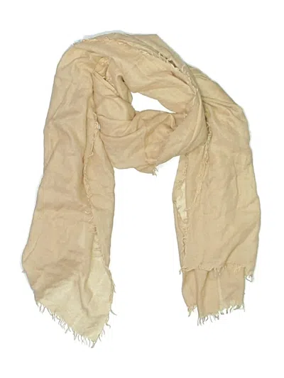 Pre-owned Unbranded Scarf In Tan
