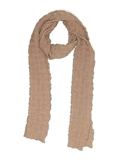 Pre-owned Unbranded Scarf In Tan