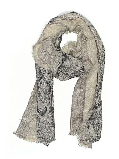 Pre-owned Unbranded Scarf In Tan