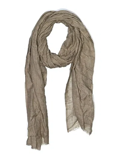 Pre-owned Unbranded Scarf In Tan