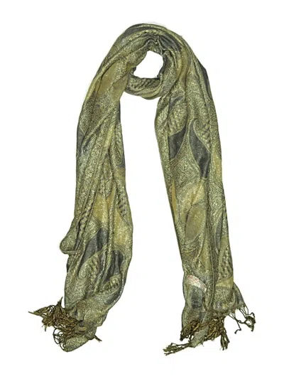 Pre-owned Unbranded Scarf In Tan