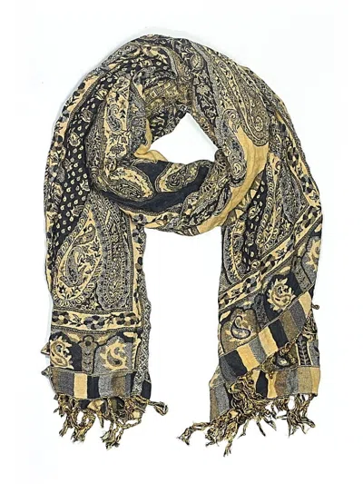 Pre-owned Unbranded Scarf In Tan
