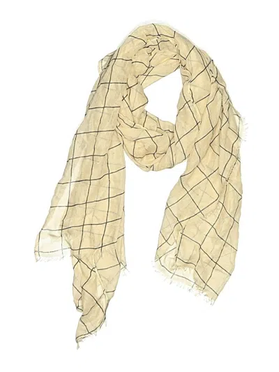 Pre-owned Unbranded Scarf In Tan