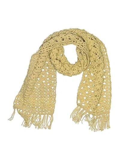 Pre-owned Unbranded Scarf In Tan