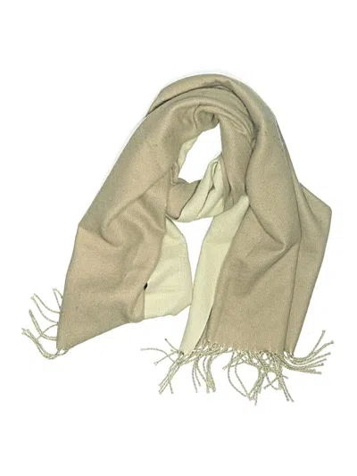 Pre-owned Unbranded Scarf In Tan