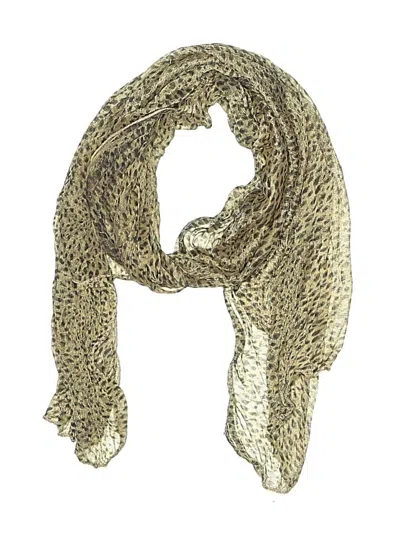 Pre-owned Unbranded Scarf In Tan