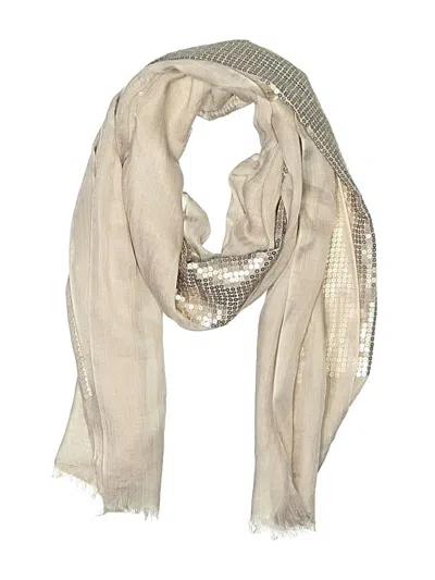 Pre-owned Unbranded Scarf In Tan