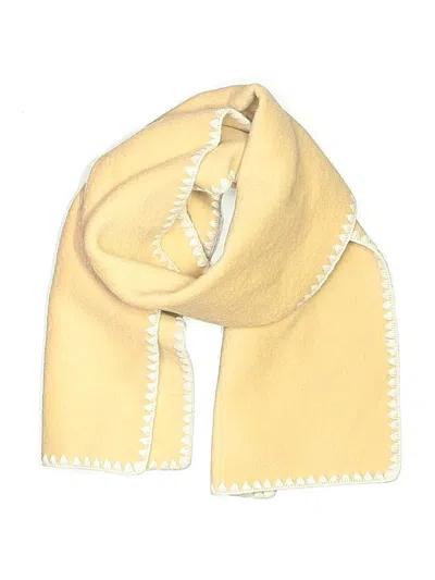 Pre-owned Unbranded Scarf In Tan