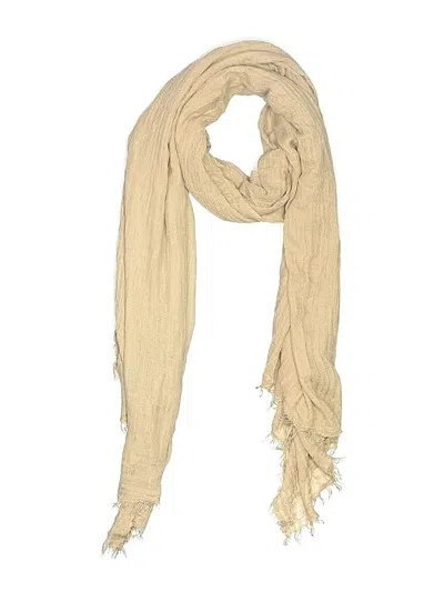 Pre-owned Unbranded Scarf In Tan