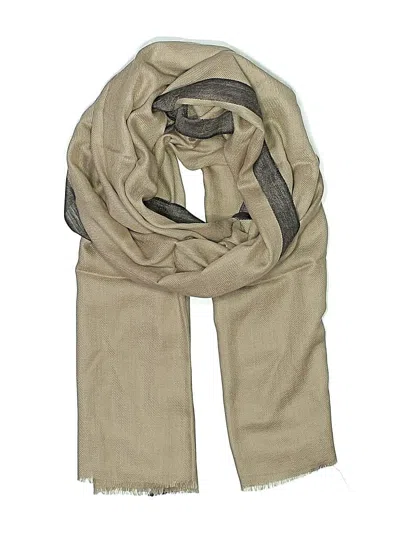 Pre-owned Unbranded Scarf In Tan