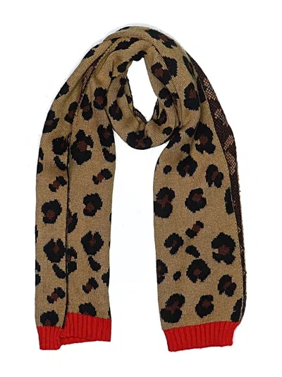 Pre-owned Unbranded Scarf In Tan