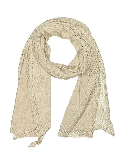 Pre-owned Unbranded Scarf In Tan
