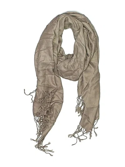 Pre-owned Unbranded Scarf In Tan