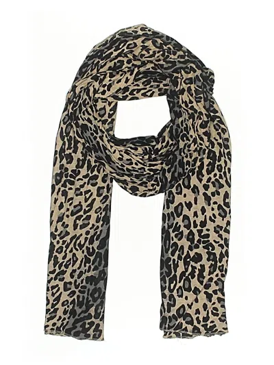 Pre-owned Unbranded Scarf In Tan