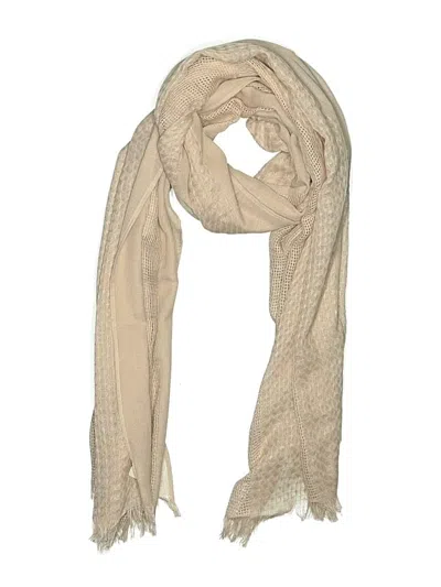 Pre-owned Unbranded Scarf In Tan