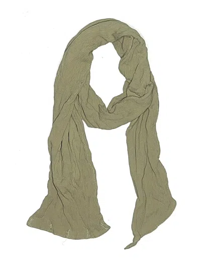 Pre-owned Unbranded Scarf In Tan