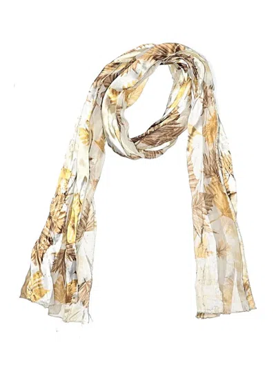 Pre-owned Unbranded Scarf In Tan