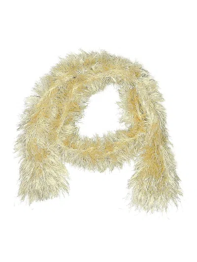 Pre-owned Unbranded Scarf In Tan