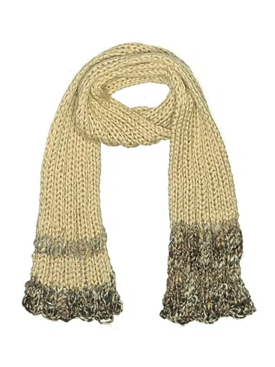 Pre-owned Unbranded Scarf In Tan