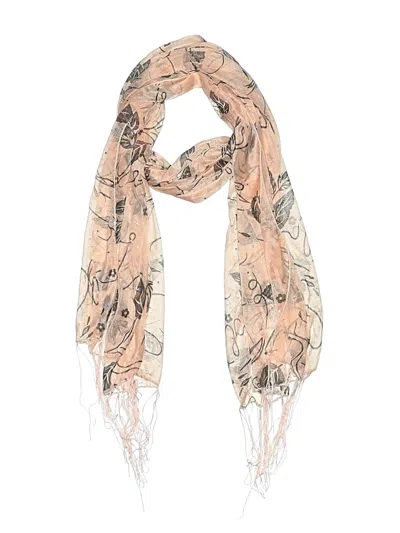 Pre-owned Unbranded Scarf In Tan