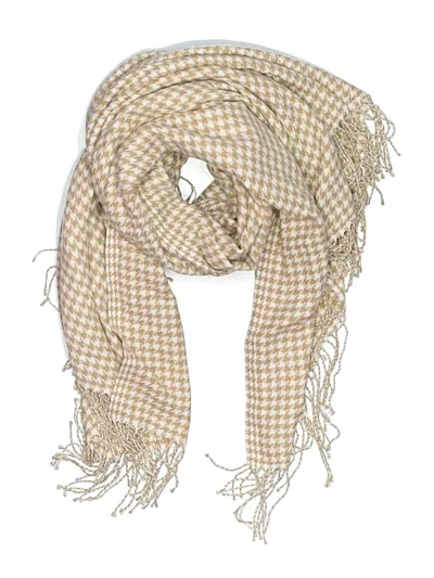 Pre-owned Unbranded Scarf In Tan