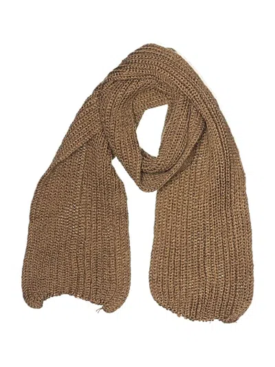 Pre-owned Unbranded Scarf In Tan