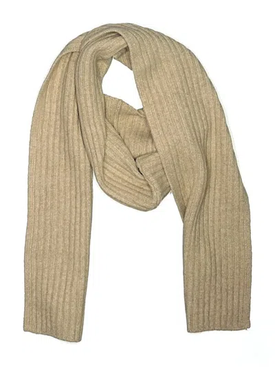Pre-owned Unbranded Scarf In Tan