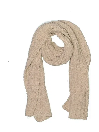 Pre-owned Unbranded Scarf In Tan
