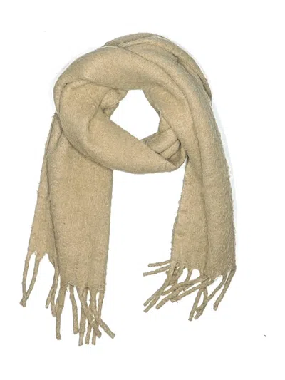 Pre-owned Unbranded Scarf In Tan