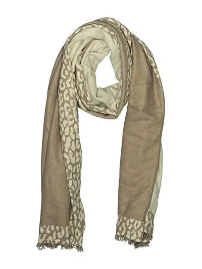 Pre-owned Unbranded Scarf In Tan