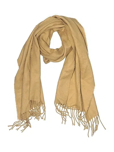 Pre-owned Unbranded Scarf In Tan