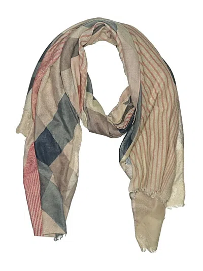 Pre-owned Unbranded Scarf In Tan