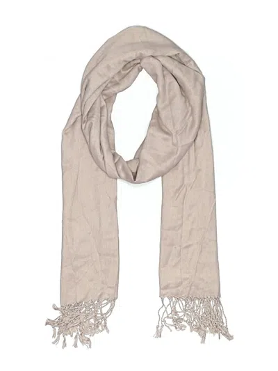 Pre-owned Unbranded Scarf In Tan