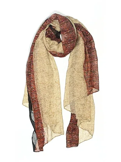 Pre-owned Unbranded Scarf In Tan