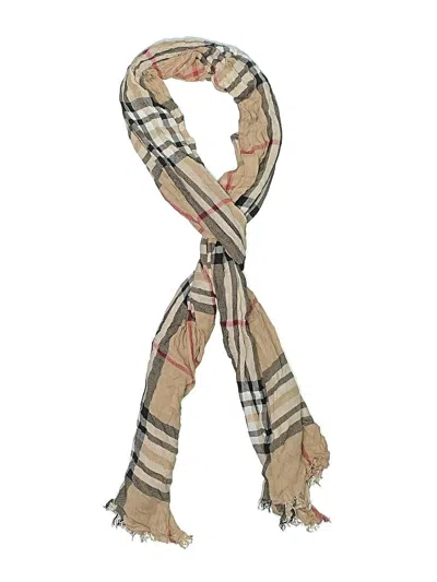 Pre-owned Unbranded Scarf In Tan