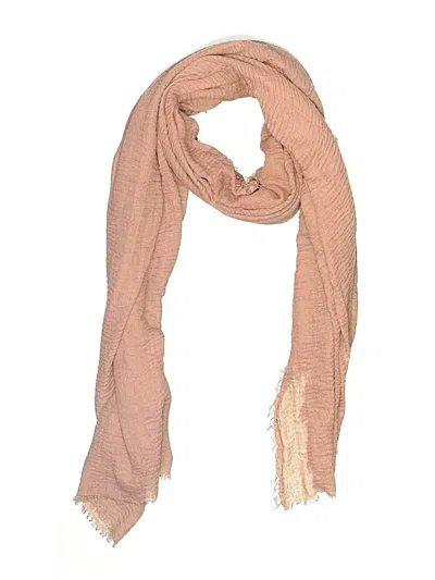 Pre-owned Unbranded Scarf In Tan