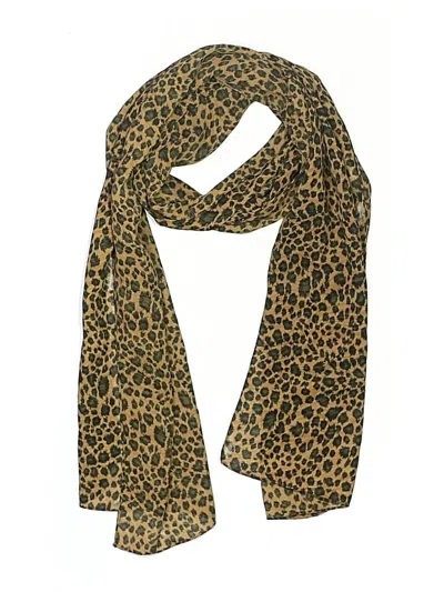 Pre-owned Unbranded Scarf In Tan