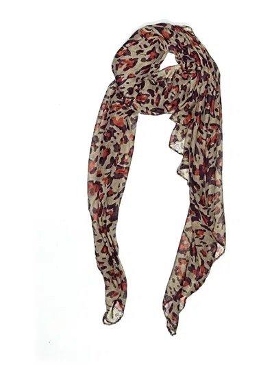 Pre-owned Unbranded Scarf In Tan